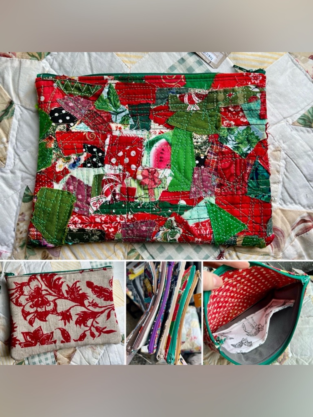 Perfectly Imperfect Zipper Pouch!